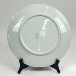 Porcelianinė Mitterteich Bavaria lėkštė su žuvų atvaizdu 24,5×24,5×3 cm