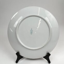 Porcelianinė Mitterteich Bavaria lėkštė su žuvų atvaizdu 24,5×24,5×3 cm