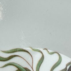 Porcelianinė Mitterteich Bavaria lėkštė su žuvų atvaizdu 24,5×24,5×3 cm