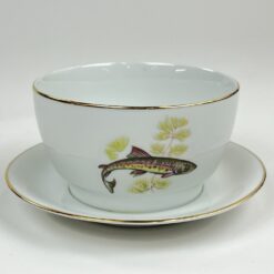 Porcelianinė Vohenstrauss Johann Seltmann padažinė 16,5×16,5×7,5 cm