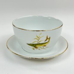 Porcelianinė Vohenstrauss Johann Seltmann padažinė 16,5×16,5×7,5 cm