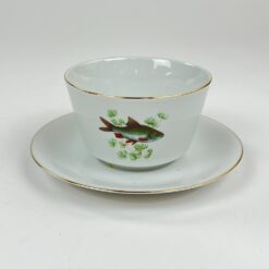 Porcelianinė Winterling Bavaria padažinė su žuvų atvaizdais 18x18x7,5 cm