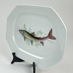Porcelianinė Winterling serviravimo lėkštė su žuvies atvaizdu 23,5x35x3 cm