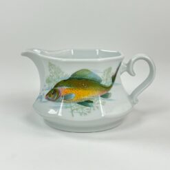 Porcelianinė "Winterling" padažinė su žuvies atvaizdais 12,5x16x8,5 cm