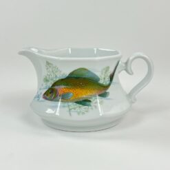 Porcelianinė “Winterling” padažinė su žuvies atvaizdais 12,5x16x8,5 cm