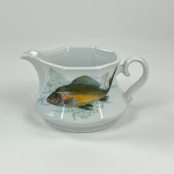 Porcelianinė “Winterling” padažinė su žuvies atvaizdais 12,5x16x8,5 cm