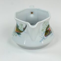 Porcelianinė “Winterling” padažinė su žuvies atvaizdais 12,5x16x8,5 cm