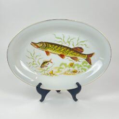 Porcelianinė Mitterteich Bavaria serviravimo lėkštė 26,5x38x4 cm