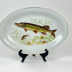 Porcelianinė Mitterteich Bavaria serviravimo lėkštė 26,5x38x4 cm