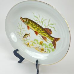 Porcelianinė Mitterteich Bavaria serviravimo lėkštė 26,5x38x4 cm