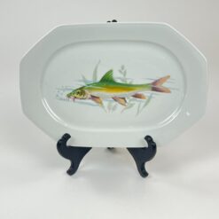Porcelianinė Winterling serviravimo lėkštė su žuvies atvaizdu 19x29x2,5 cm