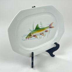 Porcelianinė Winterling serviravimo lėkštė su žuvies atvaizdu 19x29x2,5 cm