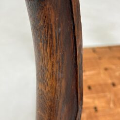 Ąžuolinis pufas su gobelenu restauracijai 38.5x58x47 cm