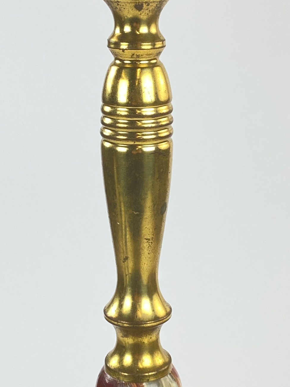 HF0176-interjero-ir-apdailos-prekes-13 Žalvarinė pastatoma dekoracija su akmens detalėmis 16x16x67,5 cm