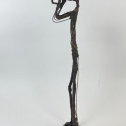 Statula iš metalo “Trimitininkas” 23x14x64 cm