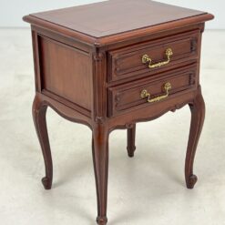 Riešutmedžio spintelės 2 vnt. komplektas 37x44x59 cm