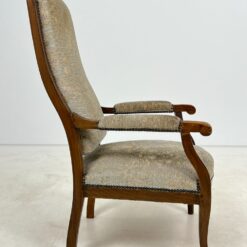 Ąžuolinis krėslas su gobelenu 75×62,5×115 cm, 42 cm