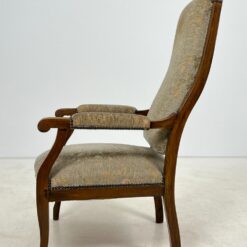 Ąžuolinis krėslas su gobelenu 75×62,5×115 cm, 42 cm