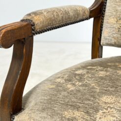Ąžuolinis krėslas su gobelenu 75×62,5×115 cm, 42 cm