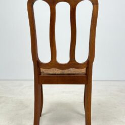 Ąžuolo kėdės su šiaudų sėdimosiomis 2 vnt. komplektas 53x46x98 cm, 45 cm