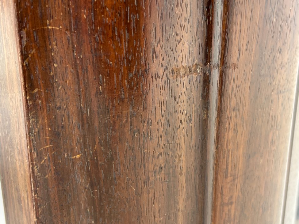 HN1006-stalai-14 Art deco riešutmedžio valgomojo stalas 125,5x212x74 cm