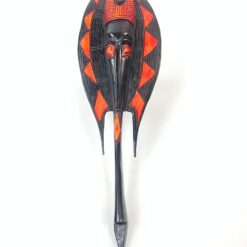 Kabinama medinė afrikietiška kaukė 6x21x69 cm