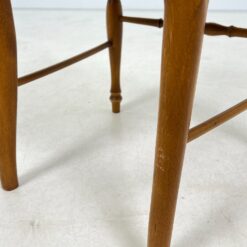 Riešutmedžio kėdė su pinta šiaudine sėdimąja dalimi 46x46x93 cm, 44 cm