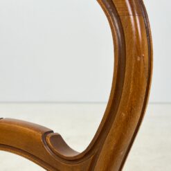 Riešutmedžio kėdė su pinta šiaudine sėdimąja dalimi 46x46x93 cm, 44 cm