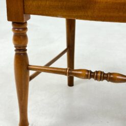 Riešutmedžio kėdė su pinta šiaudine sėdimąja dalimi 46x46x93 cm, 44 cm