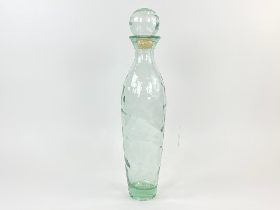 HN1020-grafinai-2 Aukštas stiklinis grafinas 12x12x52 cm