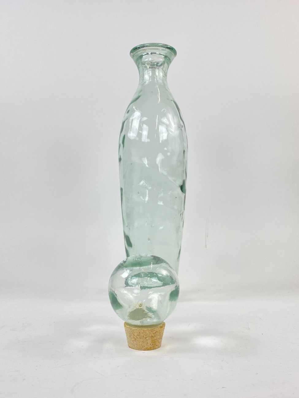 HN1020-grafinai-3 Aukštas stiklinis grafinas 12x12x52 cm