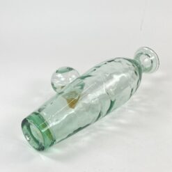 Aukštas stiklinis grafinas 12x12x52 cm