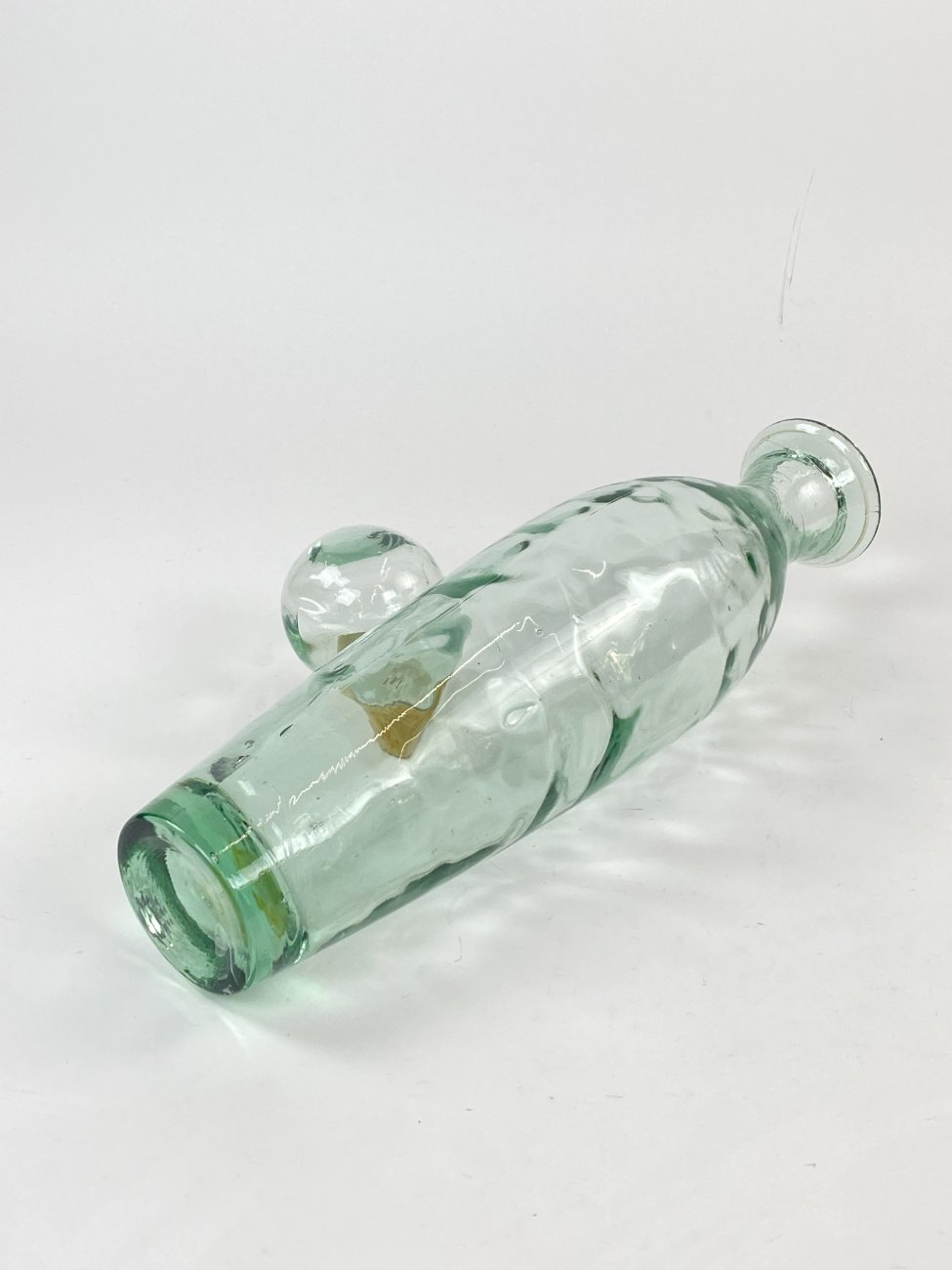 HN1020-grafinai-4 Aukštas stiklinis grafinas 12x12x52 cm