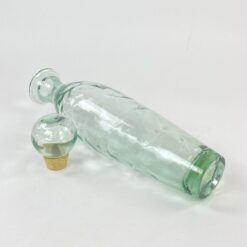 Aukštas stiklinis grafinas 12x12x52 cm