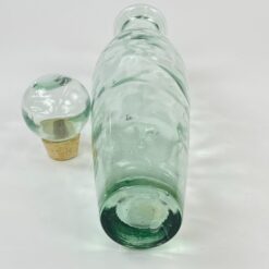 Aukštas stiklinis grafinas 12x12x52 cm