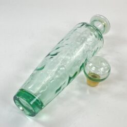 Aukštas stiklinis grafinas 12x12x53 cm