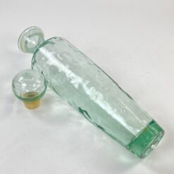 Aukštas stiklinis grafinas 12x12x53 cm