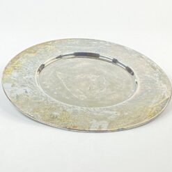 Metalinė lėkštė 33x33x0,5 cm