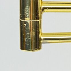 Reguliuojamas “Wofi Leuchten” žalvario stalinis šviestuvas 40×40(+18)x71 cm