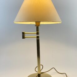 Reguliuojamas “Wofi Leuchten” žalvario stalinis šviestuvas 40×40(+18)x71 cm