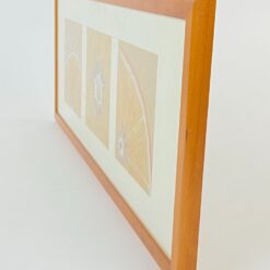 Triptikas “Citrusas” mediniame rėme su stiklu 2x27x66 cm