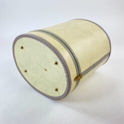 Eko odos lagaminas cilindrinei skrybėlei 32,5x26x32,5 cm