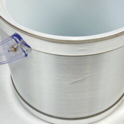 “Beram” kibirėlis ledukams iš plastiko ir metalo 20x21x30 cm