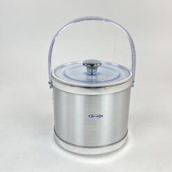 “Beram” kibirėlis ledukams iš plastiko ir metalo 20x21x30 cm