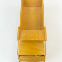 Vintažinis žaislinis FWF medinis sunkvežimis 46x19x22 cm