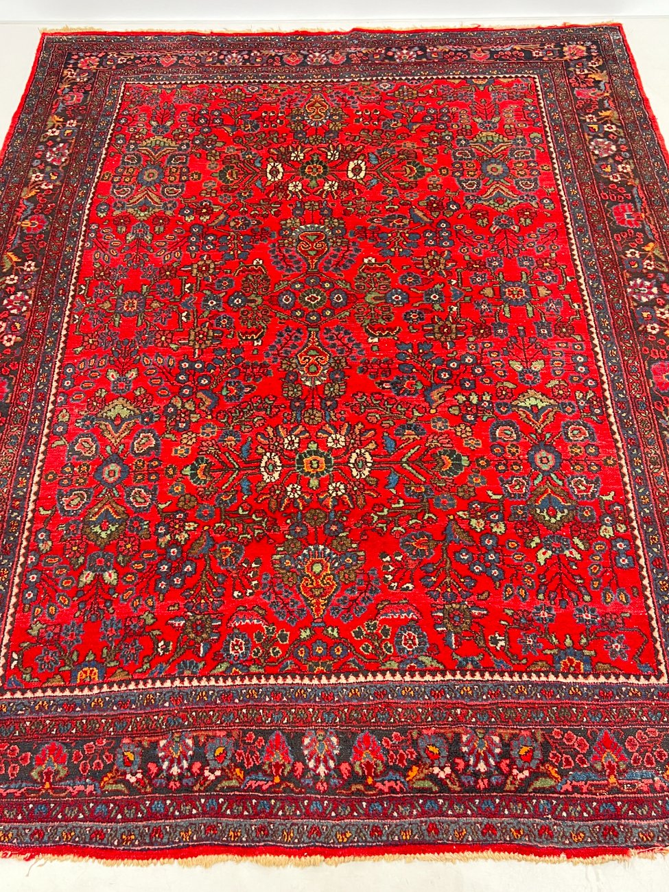 HN1091-kilimai-1 Vilnonis rankų darbo kilimas “Sarouk” 365x267x0,7 cm