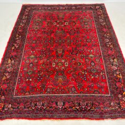 Vilnonis rankų darbo kilimas “Sarouk” 365x267x0,7 cm