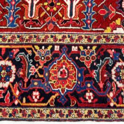 Vilnonis rankų darbo kilimas “Heriz” 383x305x0,7 cm