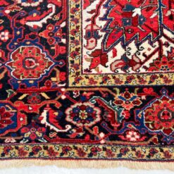 Vilnonis rankų darbo kilimas “Heriz” 383x305x0,7 cm