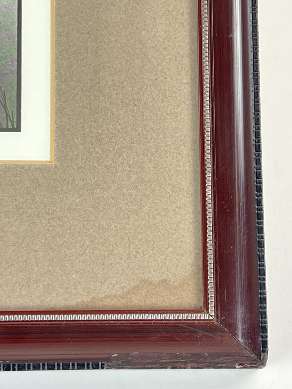 HN1118-grafika-ir-printai-7 Migloto gamtos peizažo printas mediniame rėme su stiklu 2×32,5×40 cm